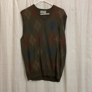 Men’s Brown Sweater Vest